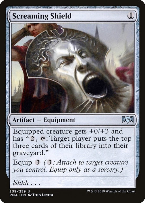 Image for Screaming Shield (239) (RNA) - Magic: The Gathering