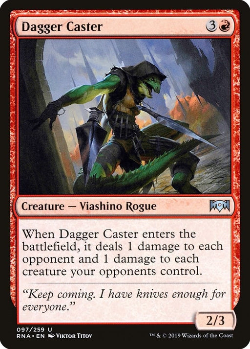 Image for Dagger Caster (97) (RNA) - Magic: The Gathering