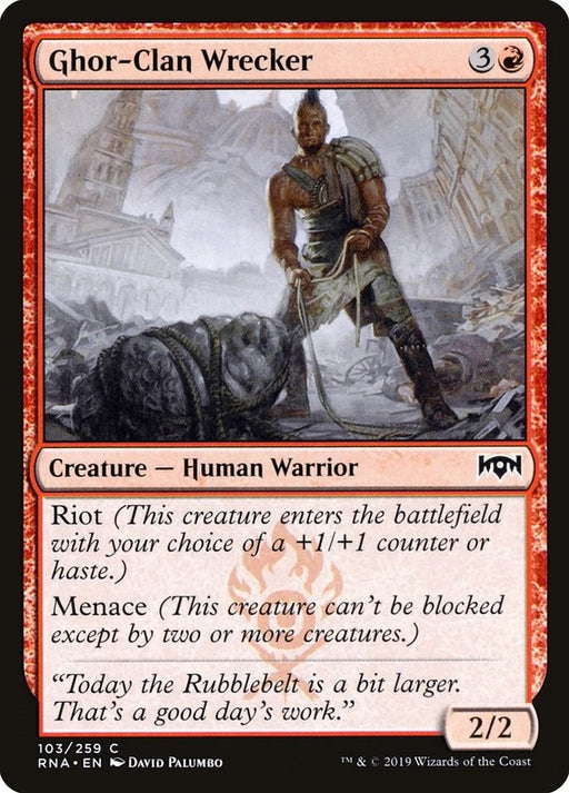 Image for Ghor-Clan Wrecker (103) (RNA) - Magic: The Gathering