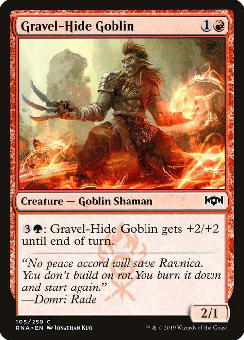 Image for Gravel-Hide Goblin (105) (RNA) - Magic: The Gathering