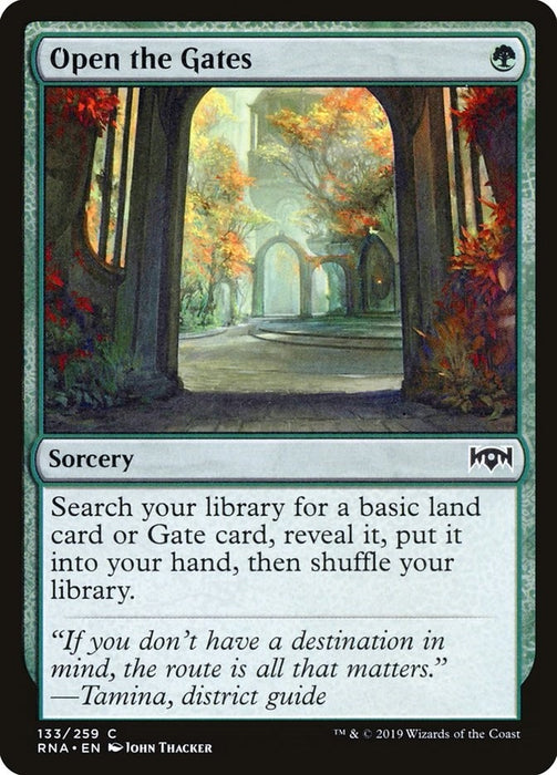 Image for Open the Gates (133) (RNA) - Magic: The Gathering