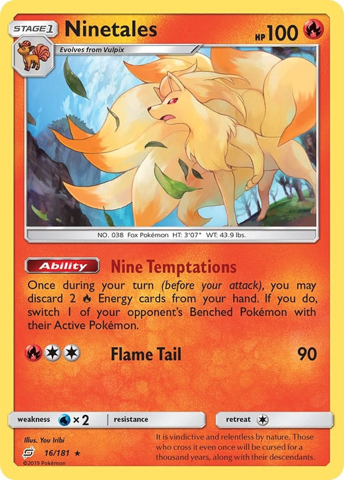 Ninetales (16/181) (SM9)