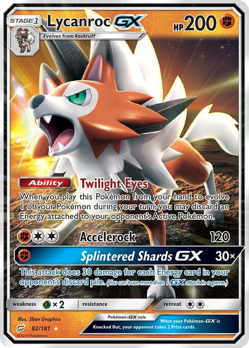 Lycanroc GX (82/181) (SM9)