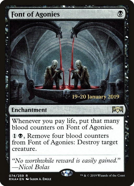Image for Font of Agonies (74) (PRE) - Magic: The Gathering
