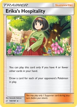 Image for Erika's Hospitality - 140/181 (SM Team Up) (140/181) (PR) - Pokemon