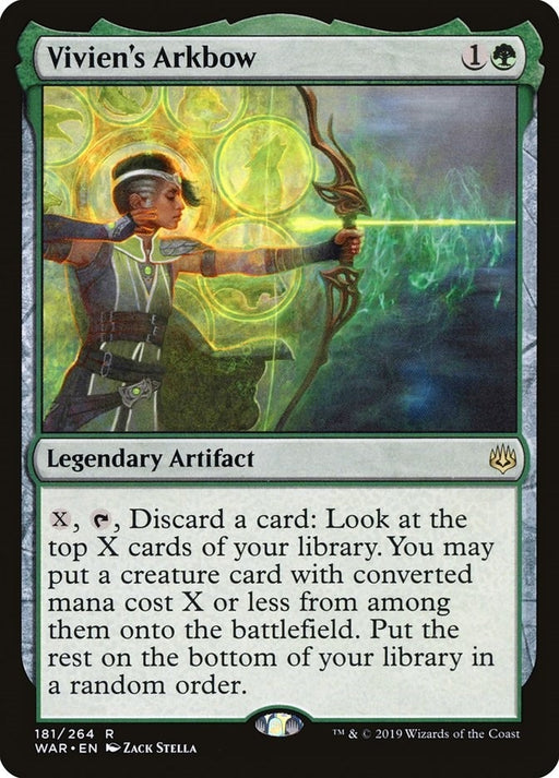 Image for Vivien's Arkbow (181) (WAR) - Magic: The Gathering