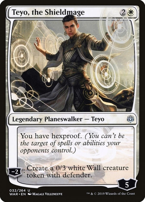 Image for Teyo, the Shieldmage (32) (WAR) - Magic: The Gathering