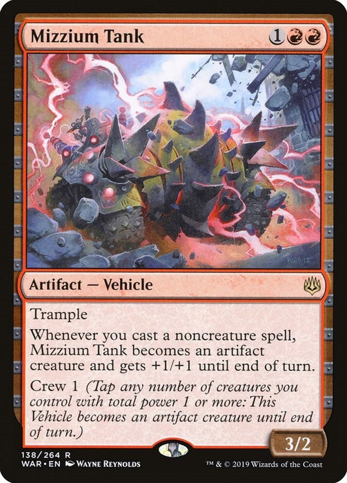 Image for Mizzium Tank (138) (WAR) - Magic: The Gathering