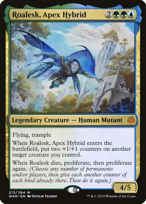 Image for Roalesk, Apex Hybrid (213) (WAR) - Magic: The Gathering