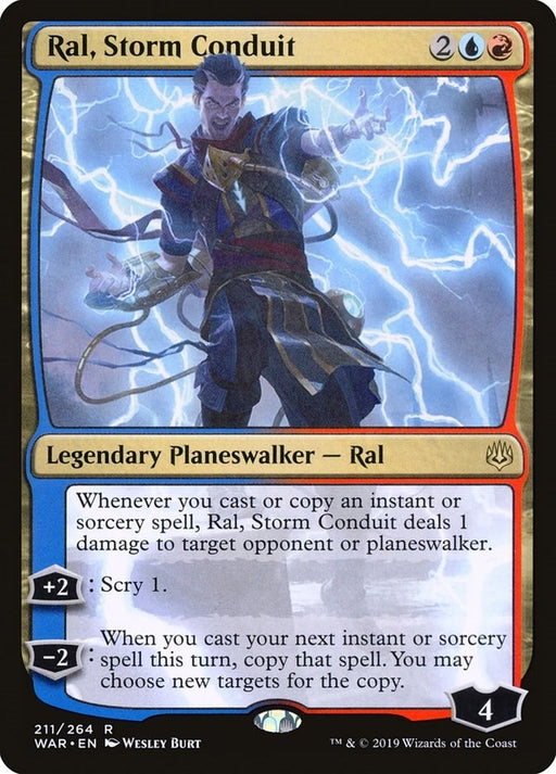 Image for Ral, Storm Conduit (211) (WAR) - Magic: The Gathering