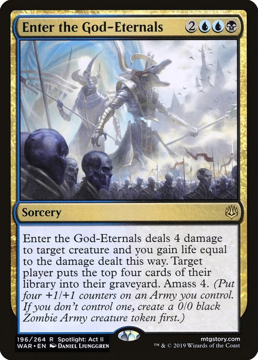 Image for Enter the God-Eternals (196) (WAR) - Magic: The Gathering