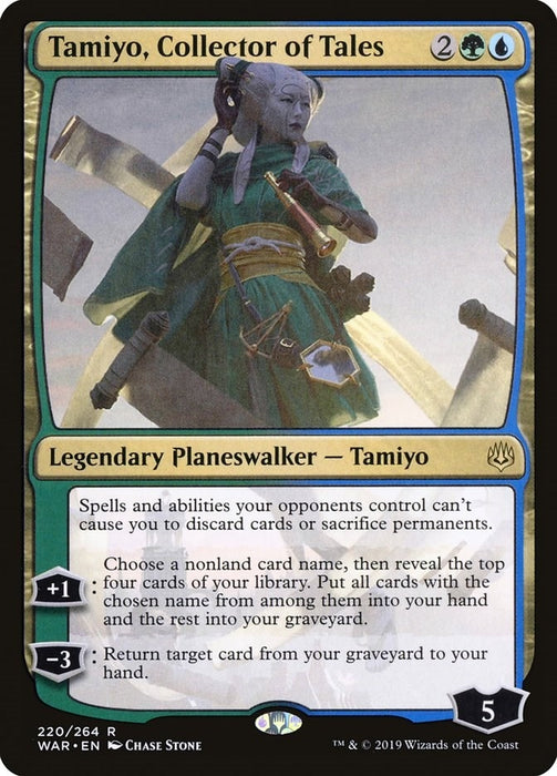 Image for Tamiyo, Collector of Tales (220) (WAR) - Magic: The Gathering