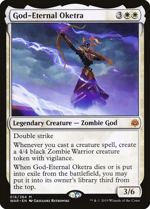 Image for God-Eternal Oketra (16) (WAR) - Magic: The Gathering