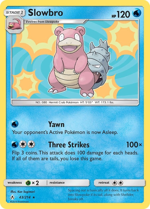 Slowbro (43/214) (SM10)
