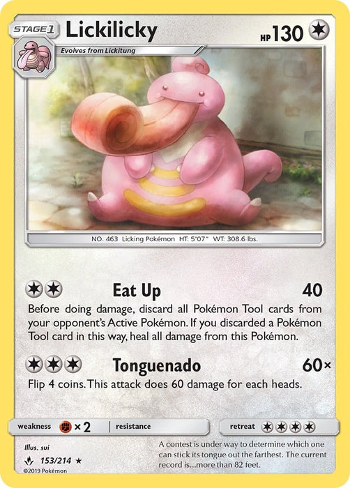 Image for Lickilicky (153/214) (SM10) - Pokemon