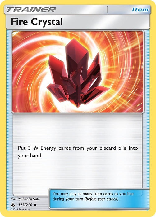 Image for Fire Crystal (173/214) (SM10) - Pokemon