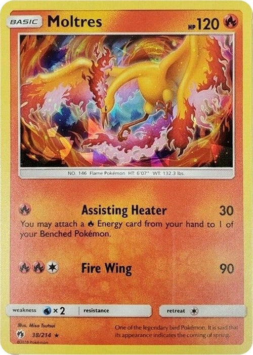 Moltres - 38/214 (Cracked Ice Holo) (038/214) (PR)