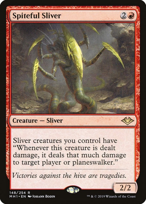 Spiteful Sliver (148) (MH1)