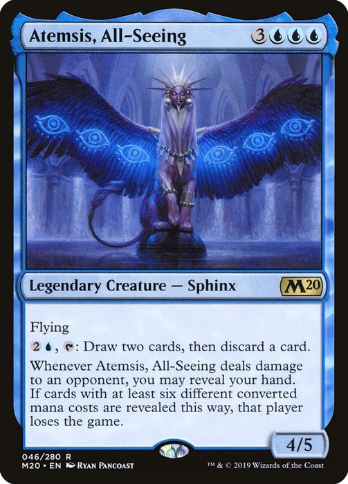 Image for Atemsis, All-Seeing (46) (M20) - Magic: The Gathering