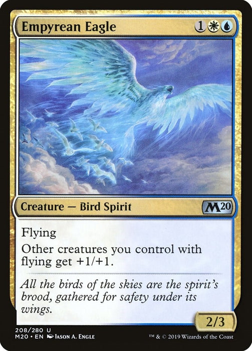 Image for Empyrean Eagle (208) (M20) - Magic: The Gathering