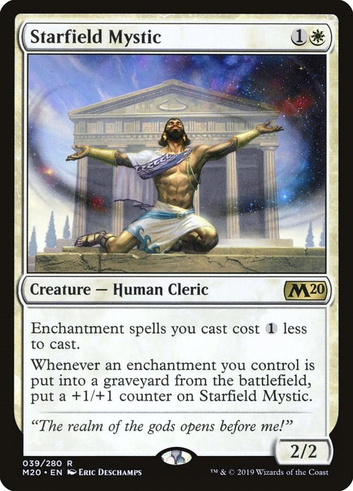 Image for Starfield Mystic (39) (M20) - Magic: The Gathering