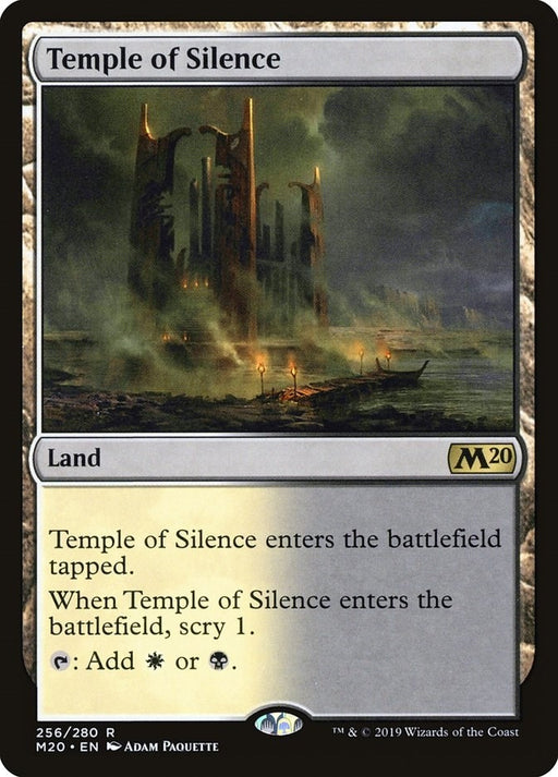 Image for Temple of Silence (256) (M20) - Magic: The Gathering