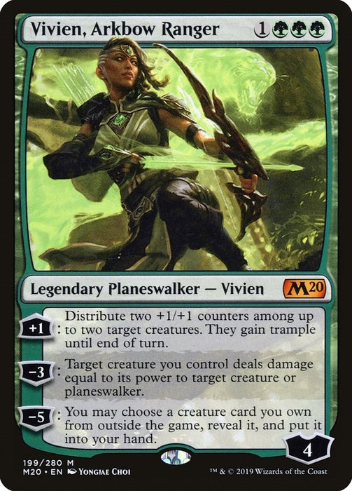 Image for Vivien, Arkbow Ranger (199) (M20) - Magic: The Gathering