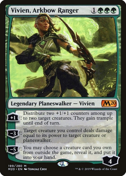 Image for Vivien, Arkbow Ranger (199) (M20) - Magic: The Gathering