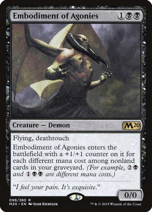 Image for Embodiment of Agonies (98) (M20) - Magic: The Gathering