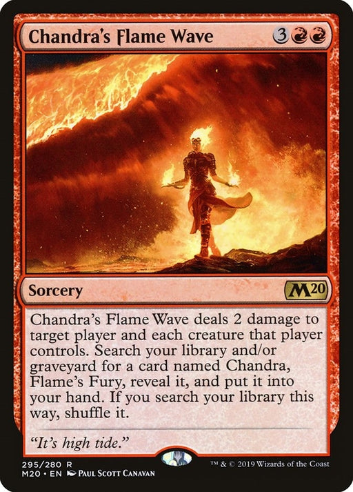 Image for Chandra's Flame Wave (295) (M20) - Magic: The Gathering
