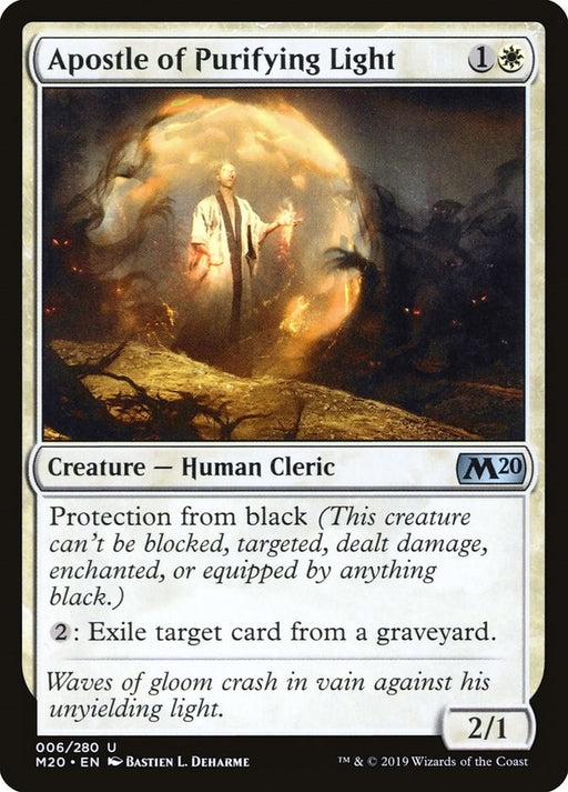 Image for Apostle of Purifying Light (6) (M20) - Magic: The Gathering