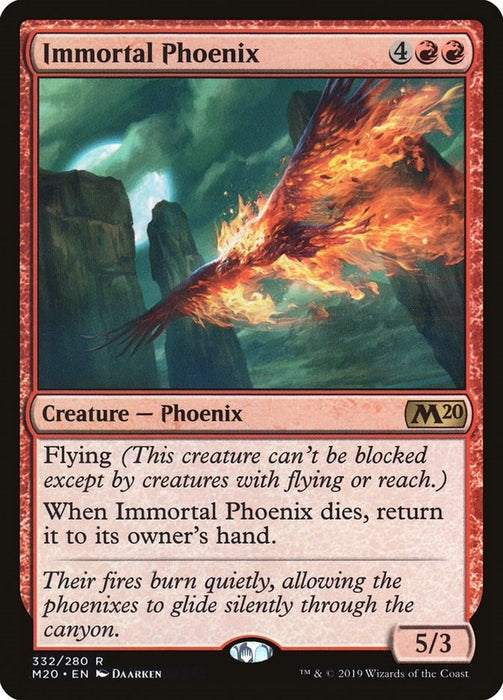 Image for Immortal Phoenix (332) (M20) - Magic: The Gathering