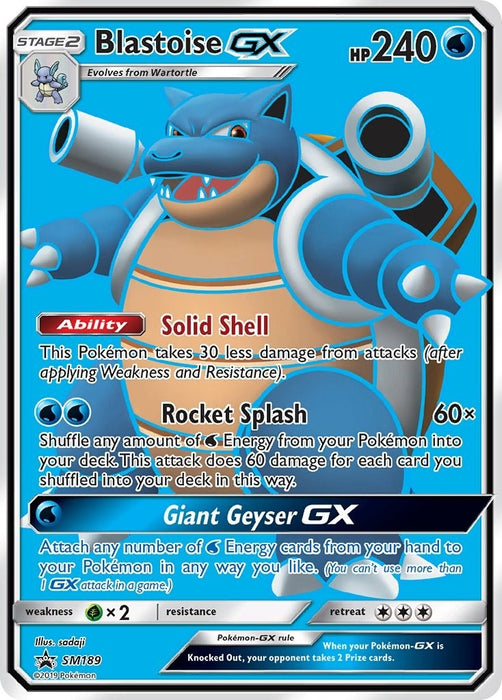 Blastoise GX - SM189 (SM189) (SMP)
