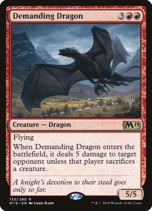 Image for Demanding Dragon (135) (PPM20) - Magic: The Gathering