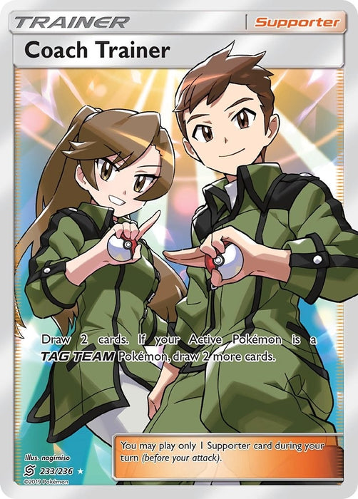 Coach Trainer (Full Art) (233/236) (SM11)