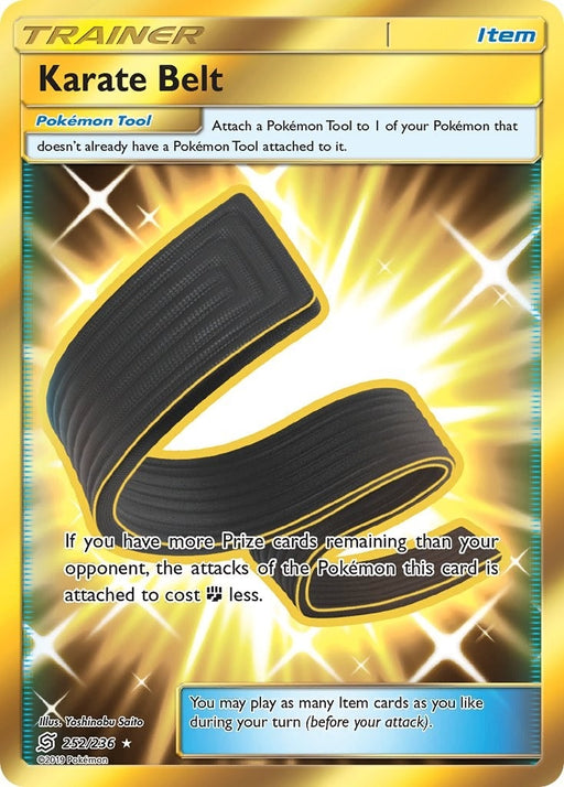 Image for Karate Belt (Secret) (252/236) (SM11) - Pokemon