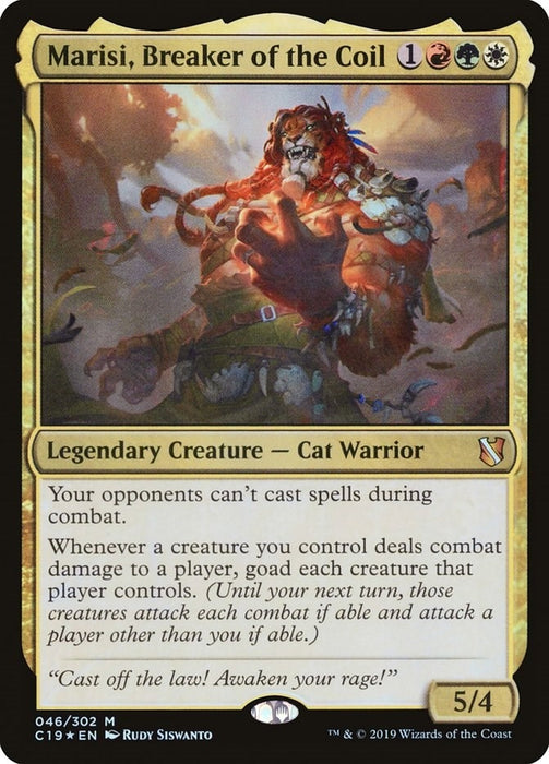 Image for Marisi, Breaker of the Coil (46) (C19) - Magic: The Gathering