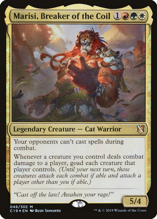 Image for Marisi, Breaker of the Coil (46) (C19) - Magic: The Gathering
