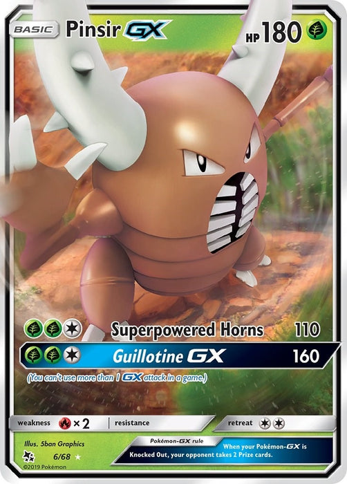Pinsir GX (6/68) (HIF)