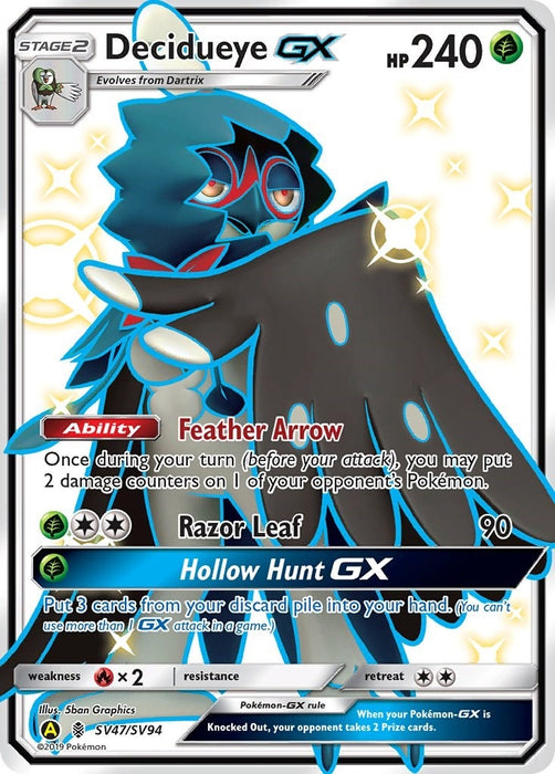 Decidueye GX (SV47/SV94) (HIF:SV)