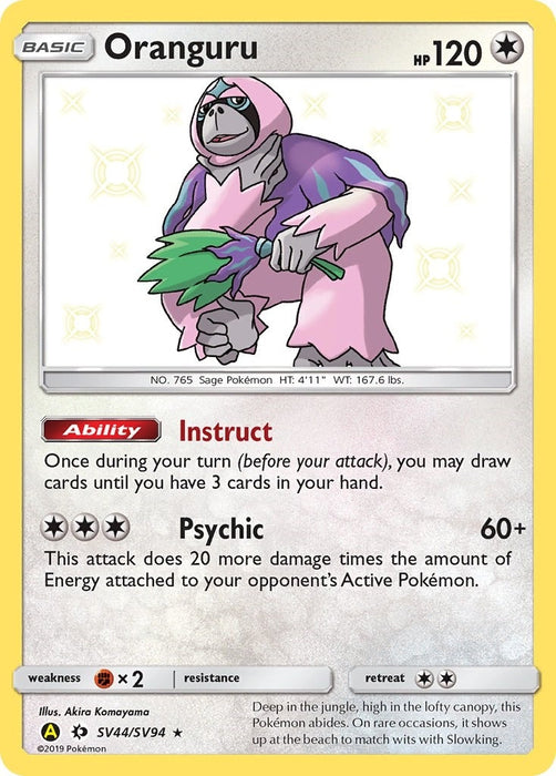Oranguru (SV44/SV94) (HIF:SV)