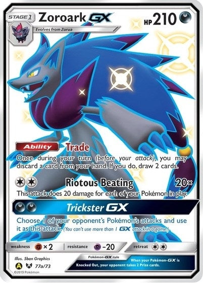 Zoroark GX - 77a/73 (077a/073) (PR)
