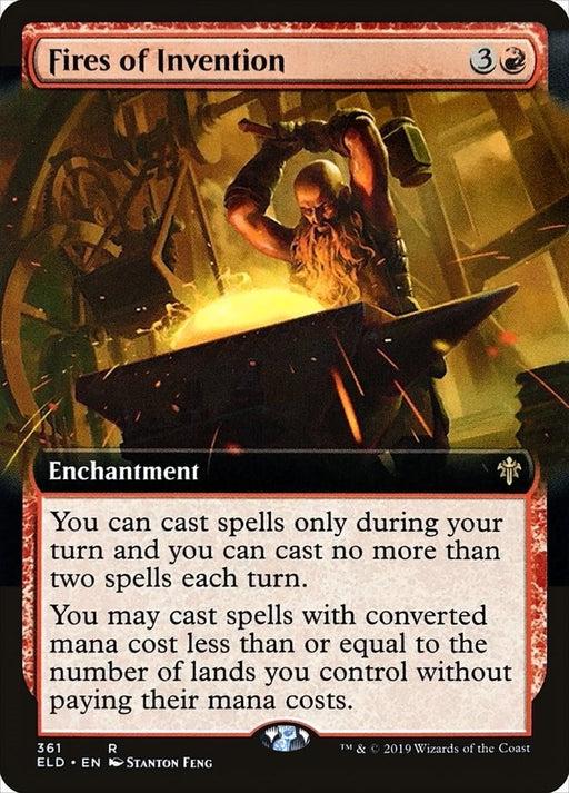 Image for Fires of Invention (Extended Art) (361) (ELD) - Magic: The Gathering
