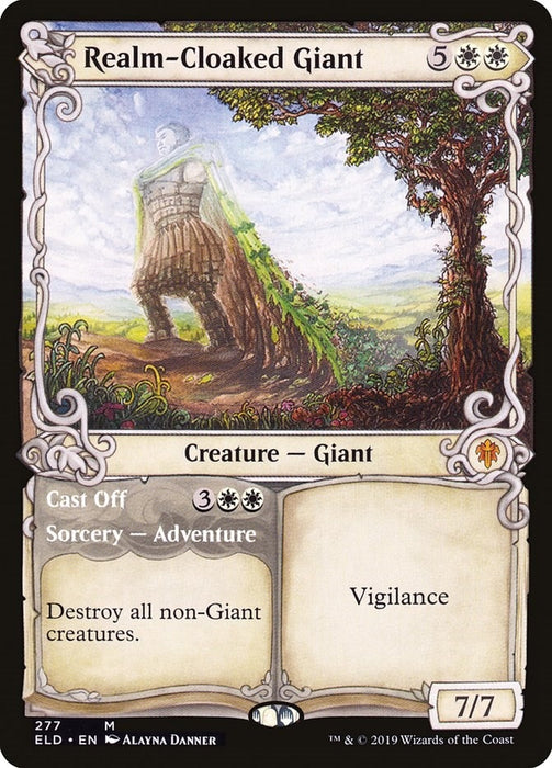 Image for Realm-Cloaked Giant (Showcase) (277) (ELD) - Magic: The Gathering