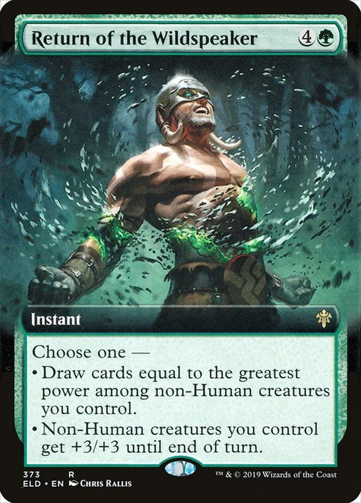 Image for Return of the Wildspeaker (Extended Art) (373) (ELD) - Magic: The Gathering