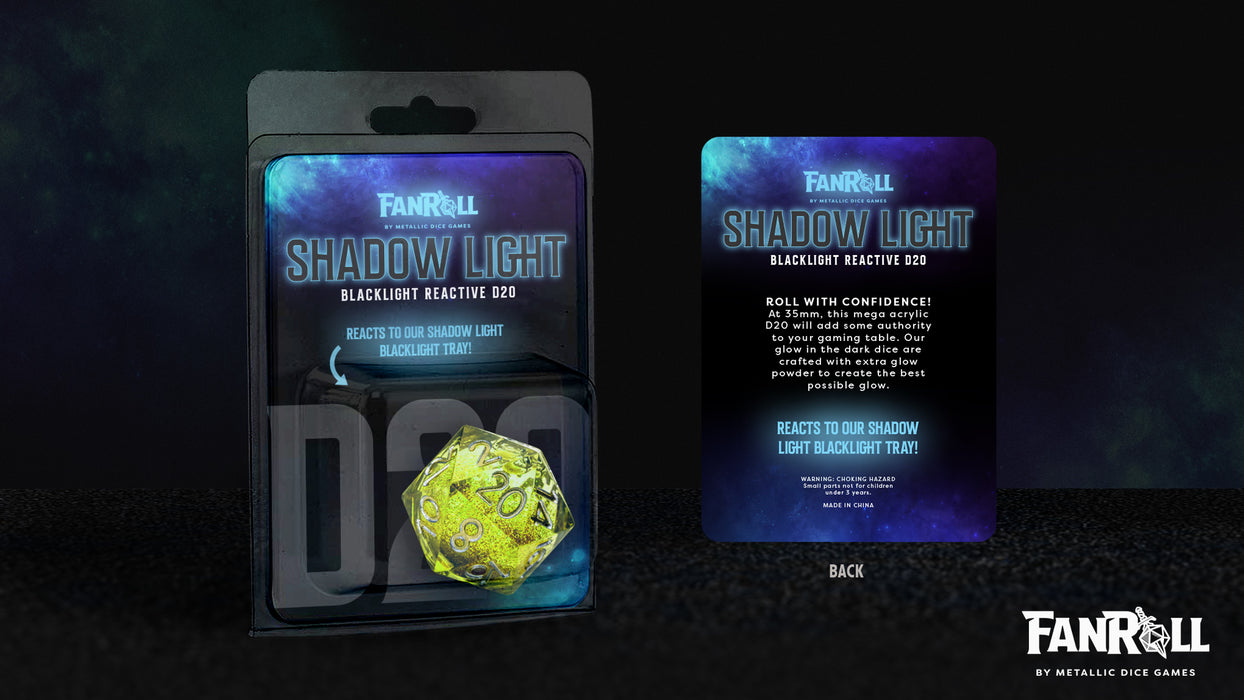 Elixer Liquid Core - UV Reactive D20 (Shadow Light)