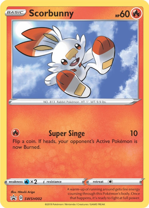 Scorbunny - SWSH002 (SWSH002) (SWSD)