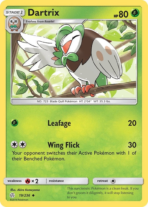 Image for Dartrix (19/236) (SM12) - Pokemon