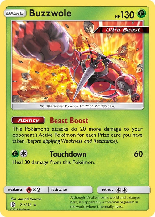 Buzzwole (21/236) (SM12)