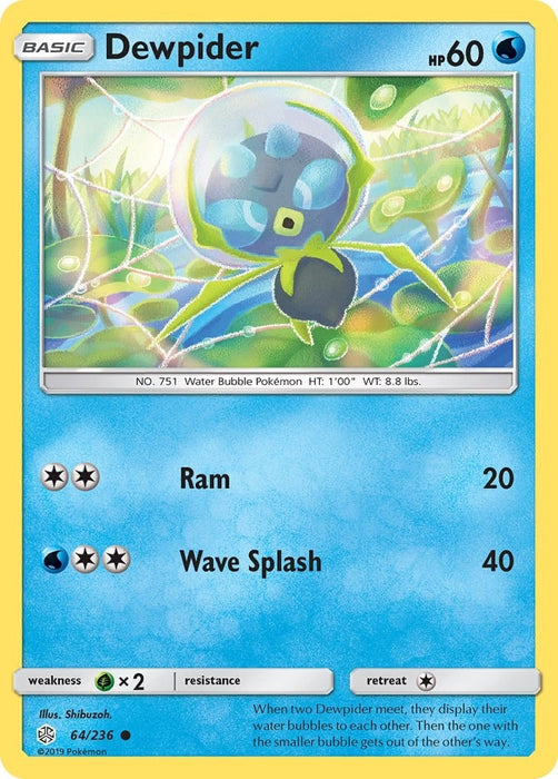 Image for Dewpider (64/236) (SM12) - Pokemon